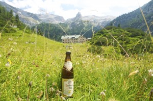 Kärlinger Haus vor dem Steinernen Meer